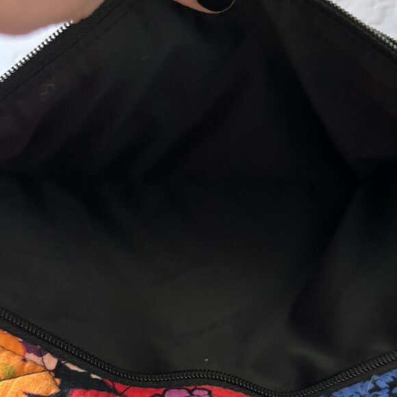 Vera Bradley Floral Fiesta Triple Zip Hipster Crossbody Retired Print - Picture 6 of 8